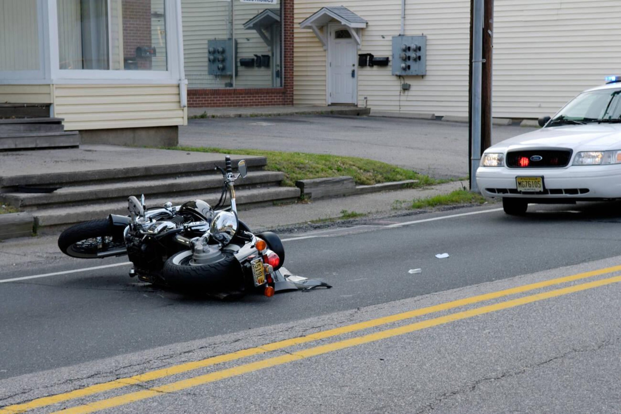 What are the most common injuries in a motorcycle accident?